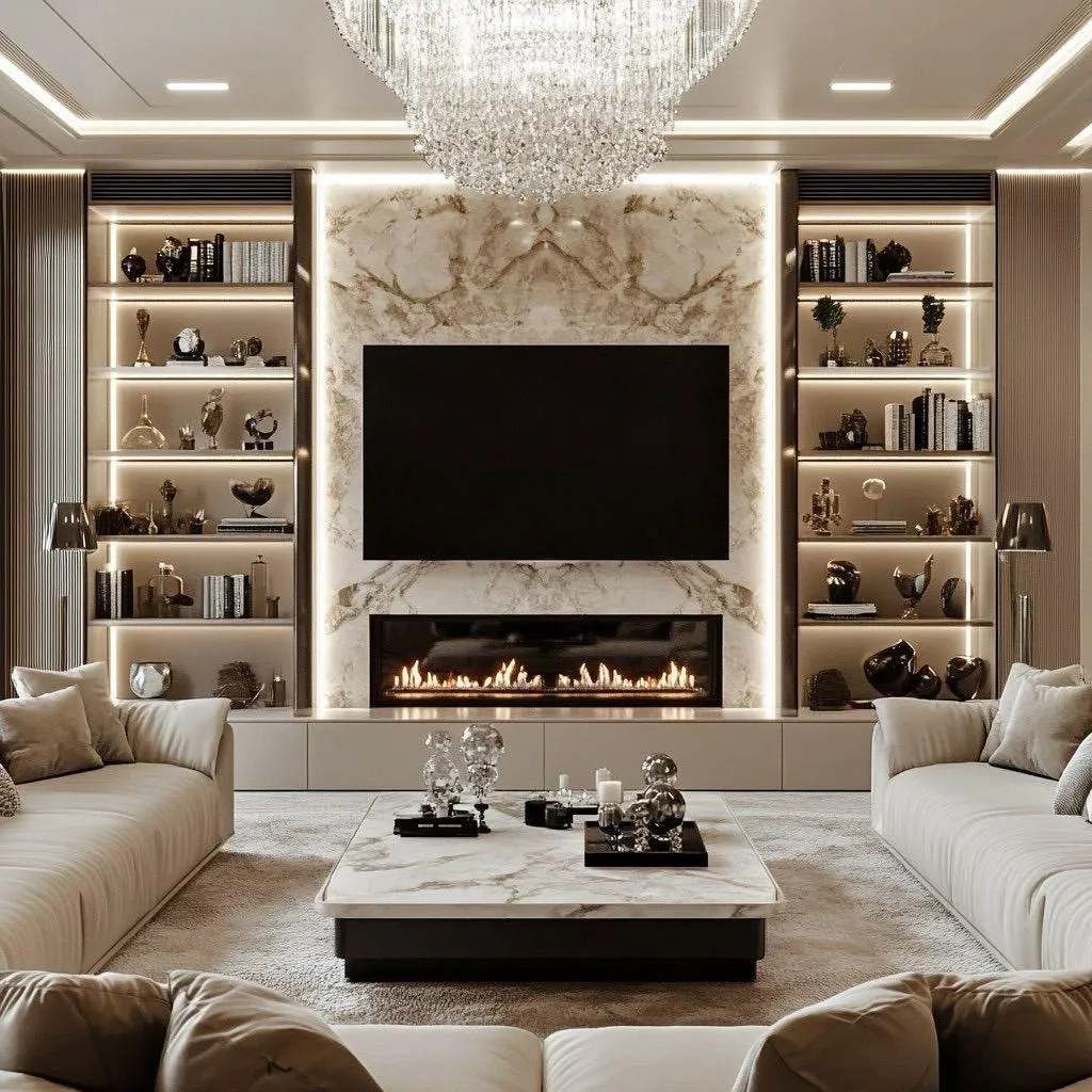 Tv Ünitesi Tasarımı & Uygulama