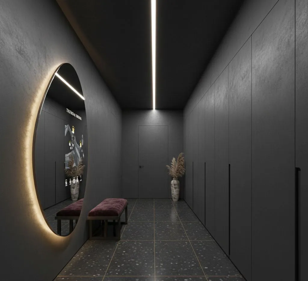 Giriş Holü ve Koridorlarda Dramatik Dönüşüm: İlk İzlenimin Mimari Gücü